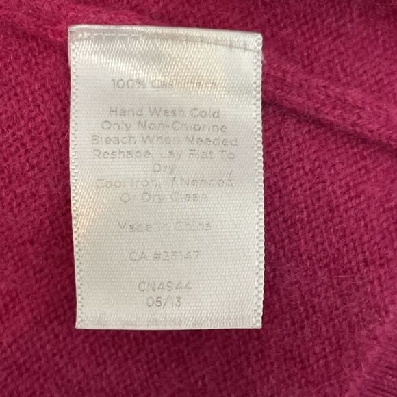 Talbots Women’s Pink Cashmere Sweater Size SP – Soft Luxury, Classic Preppy - Picture 7 of 8